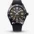 Orient Mens Mako 40 Black Dial Rubber Strap Watch RA-AC0Q10N