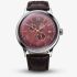 Orient Mens Classic Bambino Red Dial Leather Strap Watch RA-AK0705R