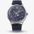 Orient Mens Bambino Sun & Moon Blue Dial Leather Strap Watch RA-AK0806L