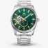 Orient Mens AR00 Semi Skeleton Green Dial Bracelet Watch RA-AR0008E
