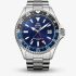 Orient Mens Mako Blue GMT Dial Bracelet Watch RA-BC0003L