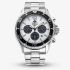 Orient Mens Mako Chronograph Solar White Dial Bracelet Watch RA-TX0203S