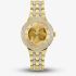 Bulova Phantom Crystal Gold Plated Watch 97L176