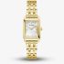 Bulova Sutton Gold Rectangular Watch 9L177