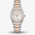 Bulova Surveyor Two Colour Mother Of Pearl Diamond Watch 98R283