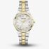 Bulova Ladies Prestige Two-Tone Mother Of Pearl Bracelet Watch 98P234