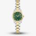 Bulova Ladies Surveyor Green Dial Two Colour Bracelet Watch 98L329