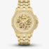 Bulova Mens Octava Crystal Gold Plated Watch 98A292