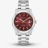Bulova Surveyor Dark Red Watch 98B422
