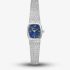 Bulova Ladies Goddess Of Time Stainless Steel Blue Sodalite Dial Watch 96L343