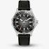 Bulova Mens Marine Star Black Rubber Strap Watch 98B465