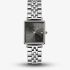 ROSEFIELD Ladies Boxy XS Grey Dial Bracelet Watch BGSSS-Q051