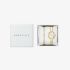ROSEFIELD Ladies Studio Bangle White Mother of Pearl Golden Bangle Bracelet Watch & Crystal Bangle Gift Set BWGCG-X293