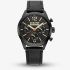 G Star Mens Originals Black Leather Strap Watch GSW.504.02