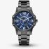 G-STAR Mens Constructed Blue Dial Black Bracelet Watch GSW.506.09