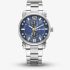 G Star Mens Rovic Blue Dial Silver Bracelet Watch GSW.509.05