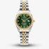 Jacques Du Manoir Ladies Inspiration Elegance Green Dial Two Tone Stainless Steel Bracelet Watch JWL01206