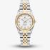 Jacques Du Manoir Ladies Inspiration Roman II White Dial Two Tone Stainless Steel Bracelet Watch JWL01305