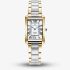 Jacques du Manoir Ladies Emily White Dial Two Tone Bracelet Watch JWL05803