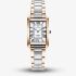 Jacques du Manoir Ladies Emily White Dial Two Tone Bracelet Watch JWL05804