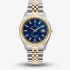 Jacques du Manoir Mens Inspiration Business Blue Dial Two Tone Bracelet Watch JWN01705