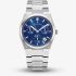 Jacques du Manoir Mens Horizon Multifunction Blue Dial Bracelet Watch JWN05703
