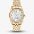Jacques du Manoir Ladies Inspiration Elegance Silver Dial Gold Tone Bracelet Watch NRO.11