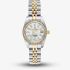 Jacques du Manoir Ladies Inspiration Elegance 26mm Silver Dial Two Tone Bracelet Watch NROP.08