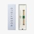ROSEFIELD Ladies Octagon XS Green Mother of Pearl Dial Golden Bracelet Watch & Emerald Duo Bracelet Gift Set OEGED-X288