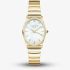ROSEFIELD Ladies Oval White Mother of Pearl Golden Bracelet Watch OVWGSG-OV16