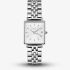 ROSEFIELD Ladies Boxy XS White Dial Bracelet Watch QMWSS-Q020