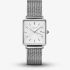 ROSEFIELD Ladies Boxy White Dial Mesh Bracelet Watch QWSS-Q02
