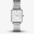 ROSEFIELD Ladies Boxy White Dial Bracelet Watch QWSS-Q08