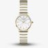 ROSEFIELD Ladies Small Edit White Mother of Pearl Two Tone Bracelet Watch SEWDSG-SE03