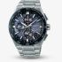 Seiko Mens Astron GPS Solar Blue Chronograph Dual Time Watch SSH175J1