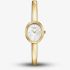 ROSEFIELD Ladies Studio Bangle S White Mother of Pearl Dial Golden Bangle Bracelet Watch STWGSG-ST04