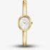 ROSEFIELD Ladies Studio Bangle White Mother of Pearl Dial Golden Bangle Bracelet Watch STWGSG-ST05