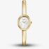 ROSEFIELD Ladies Studio White Mother of Pearl Dial Golden Bangle Bracelet Watch STWGSG-ST06