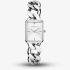 ROSEFIELD Ladies Studio Octagon XS White Dial Curb Chain Bracelet Watch SWSSS-O56