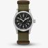 Hamilton Mens Khaki Field Mechanical 38mm Green Fabric Strap Watch H69439931