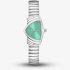 Hamilton Ladies Ventura S Quartz Turquoise Dial Bracelet Watch H24211142