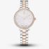 Swarovski Two Colour White Crystal Set Bracelet Watch 5715028