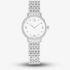 Swarovski Imber White Crystal Silver Tone Bracelet Watch 5741229