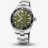 Oris Mens Divers Date Green Dial Bracelet Watch  01 733 7795 4057-Set