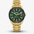 Rado Mens Hyperchrome Green Dial Gold Tone Bracelet Watch R32283313