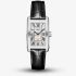 Longines Mens DolceVita Silver Dial Leather Strap Watch L5.757.4.71.0