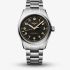 Longines Mens Spirit Pilot Stainless Steel Bracelet Watch L3.809.4.53.6