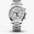 Longines Mens Master Collection Chronograph Moonphase Silver Dial Bracelet Watch L2.962.4.73.6