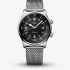 Longines Mens Legend Diver Black Dial Stainless Steel Mesh Bracelet Watch L3.795.4.59.9