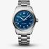 Longines Mens Spirit Pilot Blue Dial Bracelet Watch L3.809.4.93.6